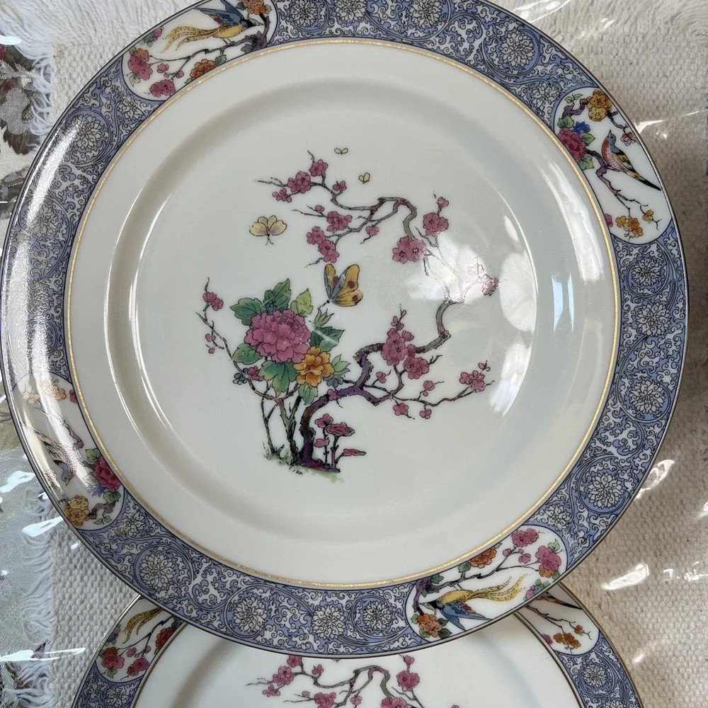 LENOX Ming dishes Older Black backstamp-‎ Your choice Ass't plates - Picture 3 of 8